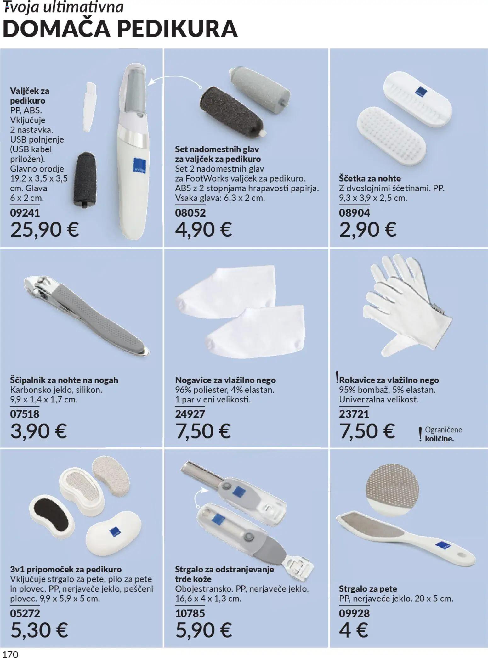 Novi Avon katalog ponudbe – veljaven od 29.12.2025 | Stran: 170 | Izdelki: Kabel, Usb, Orodje, Nogavice