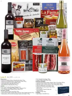 Vista previa Lupa Supermercados Regalar en Navidad válido desde el 03.11.2025 | Página: 37 | Productos: Queso, Vino rosado, Anchoa, Caja