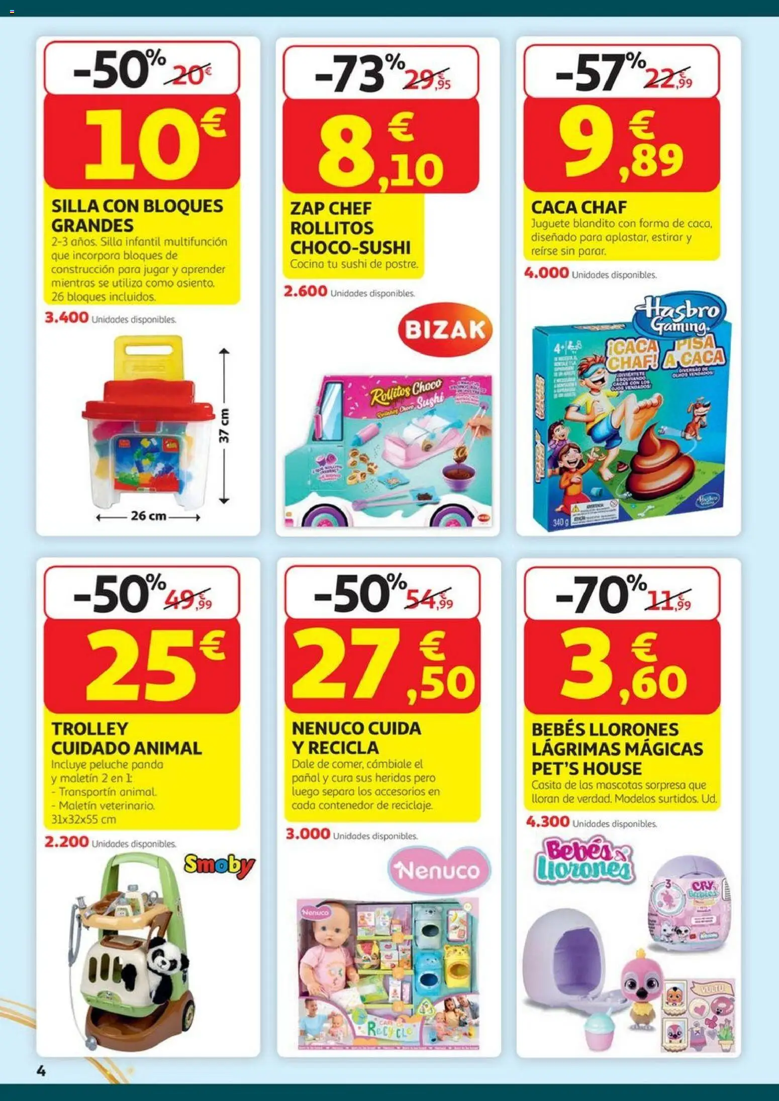 Alcampo - Joguines HP Cat │ válido desde el 23.10.2025 | Página: 4 | Productos: Cocina, Σιδερώστρα, Silla