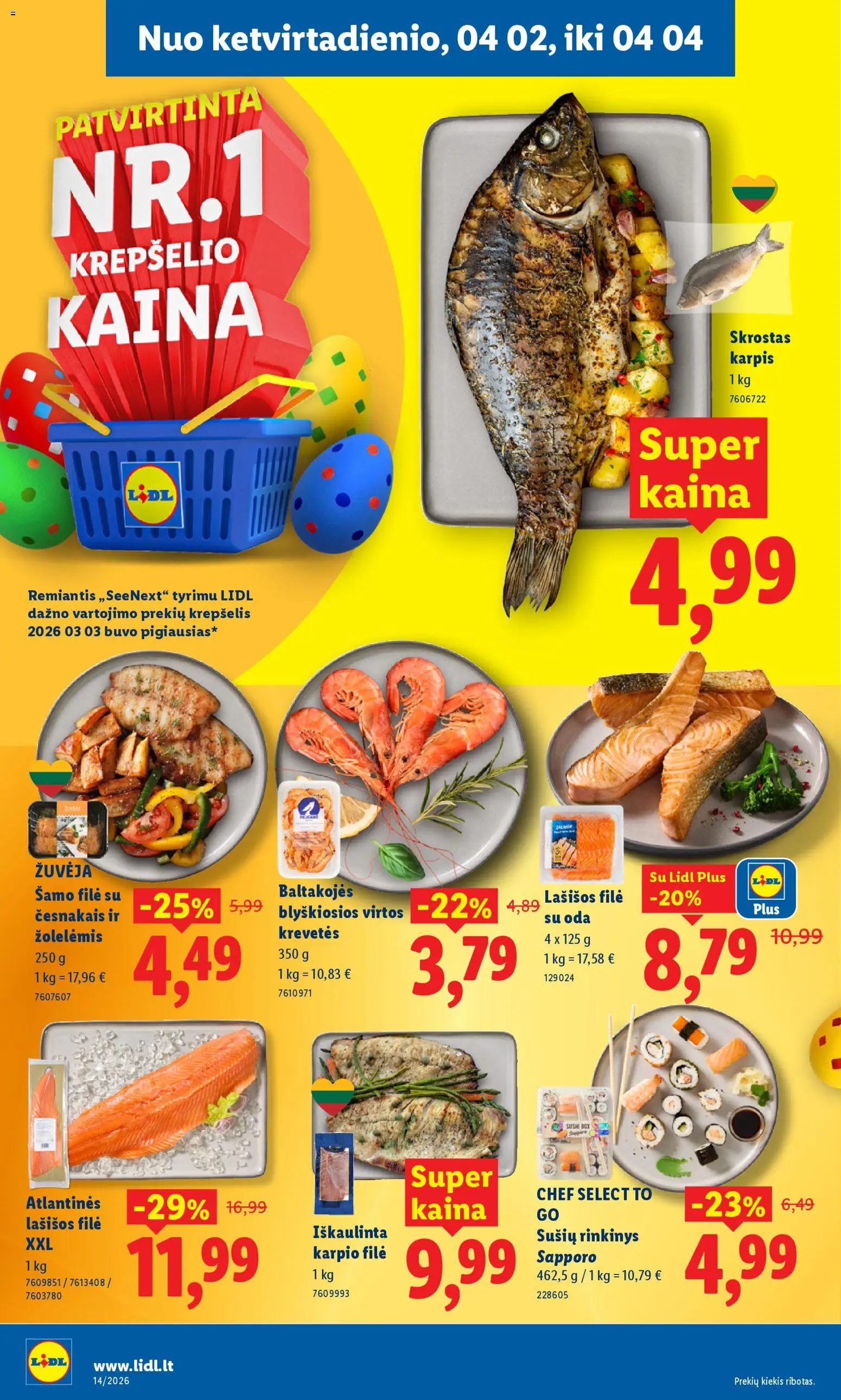 LIDL akcijos nuo 30.03.2026 | Puslapis: 40
