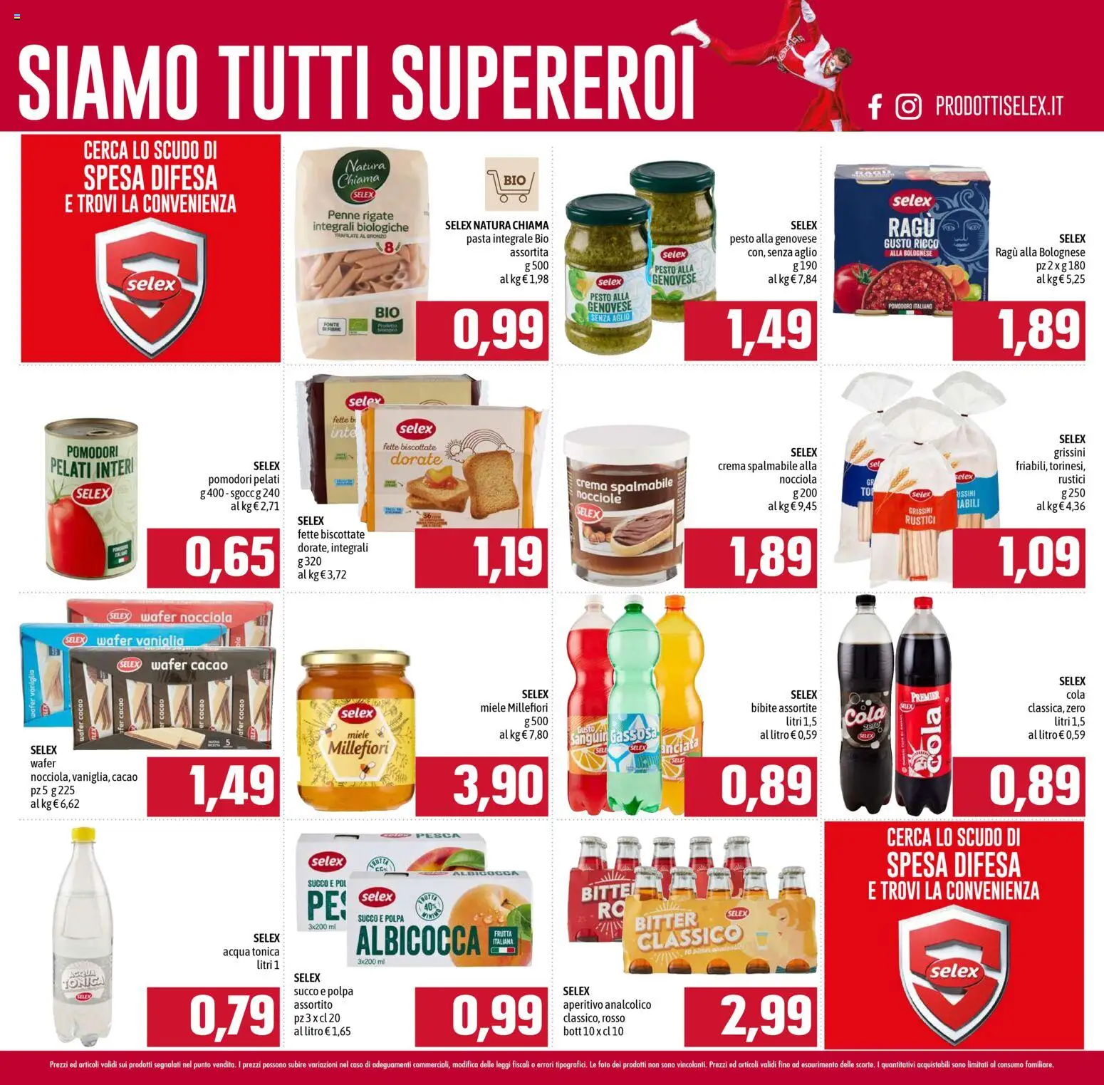 Volantino Emisfero del 13.11.2025 | Pagina: 36 | Prodotti: Succo, Pomodoro, Pasta, Cacao