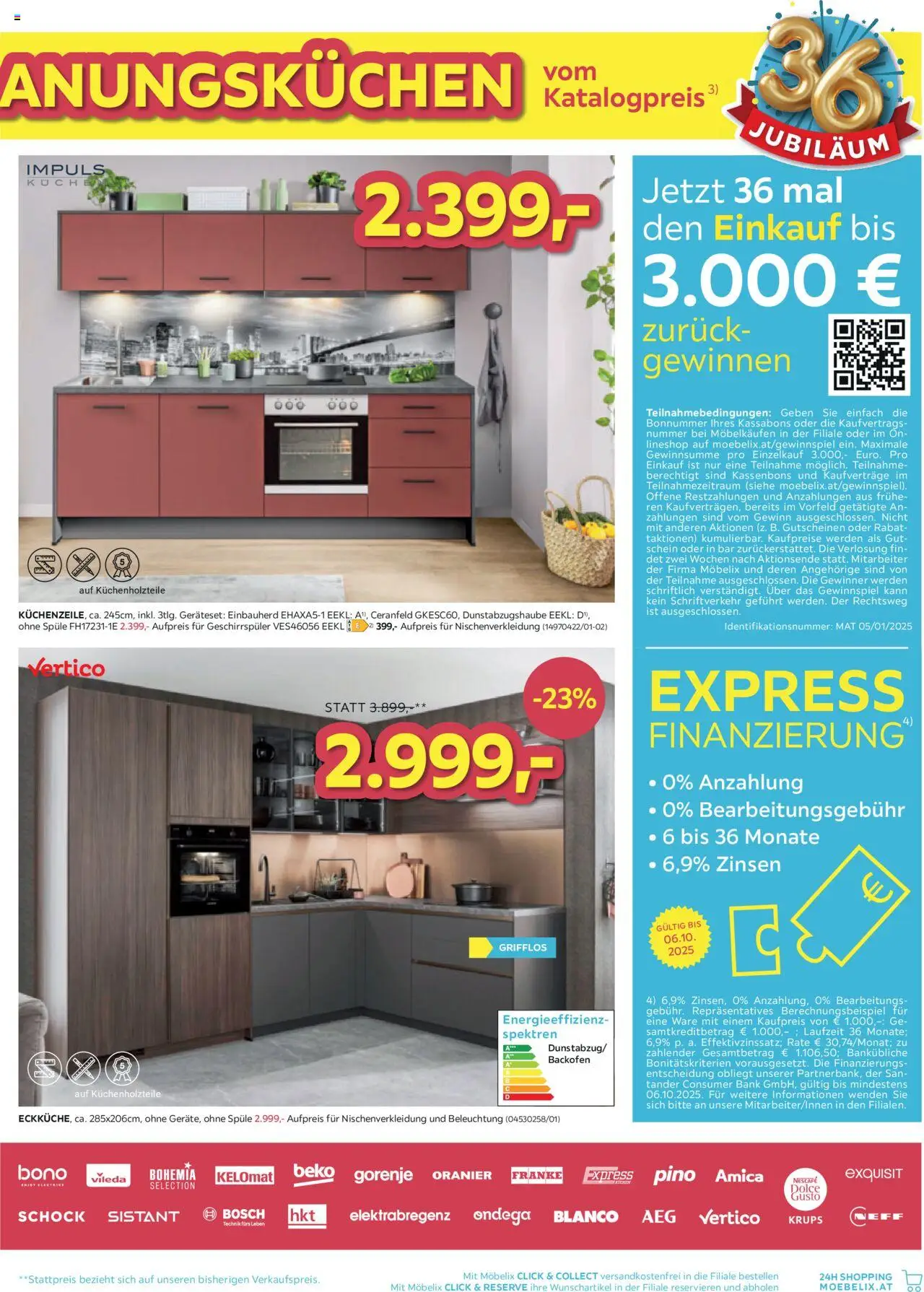 Möbelix Angebote gültig ab 30.09.2025 | Seite: 3 | Produkte: Geschirrspüler
