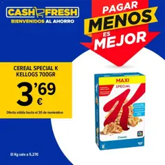 Vista previa Cash Fresh folleto válido desde el 11.11.2025