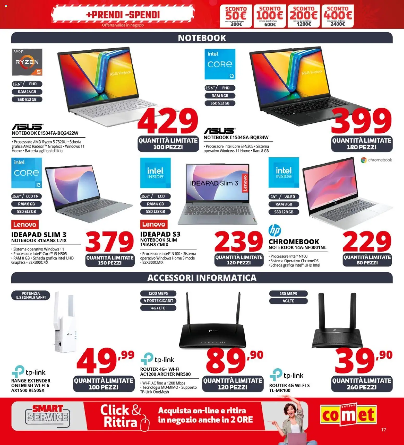 Volantino Comet del 03.12.2025 | Pagina: 17