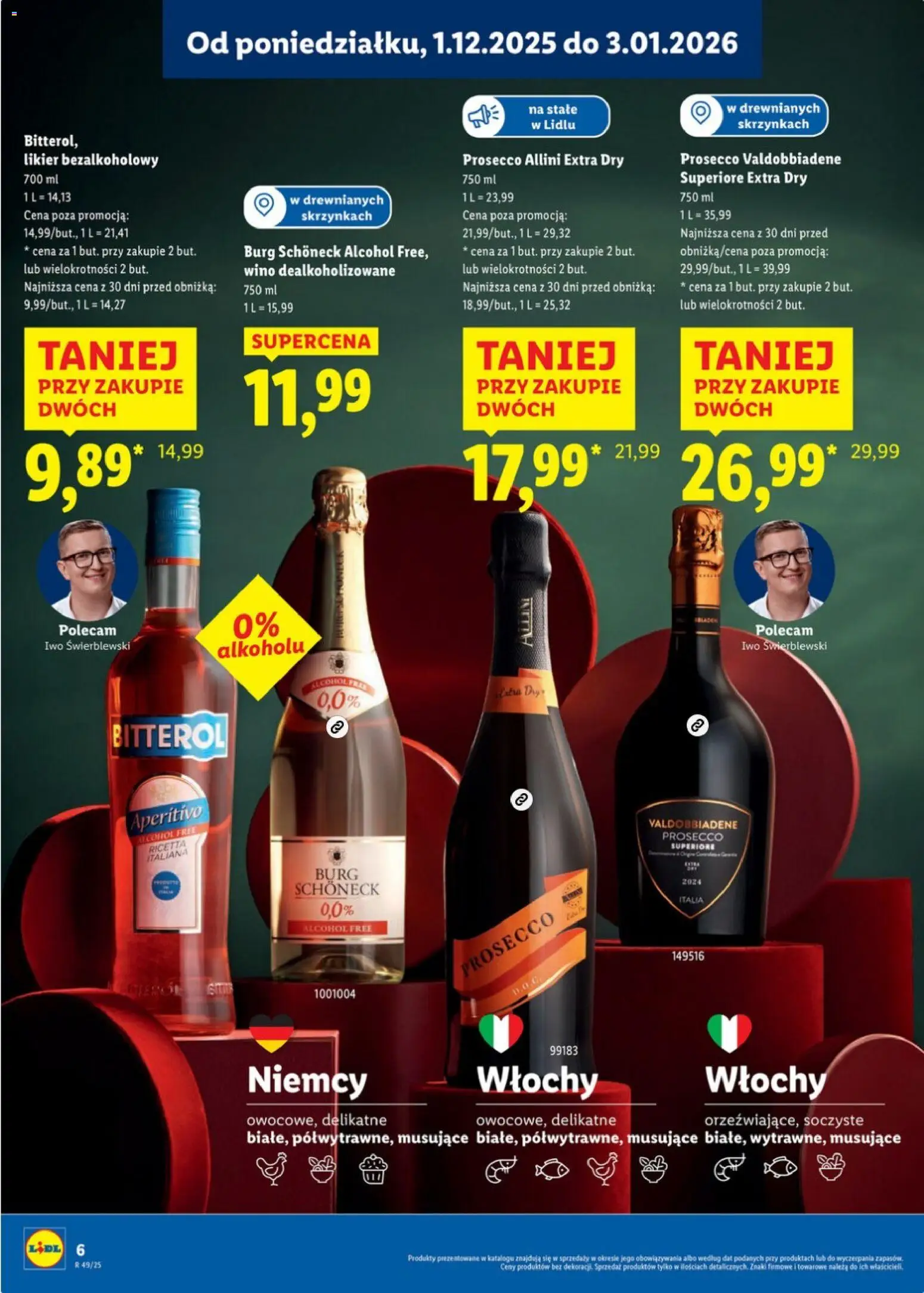 Lidl Katalog alkoholi mocnych i win od 01.12.2025 | Strona: 6