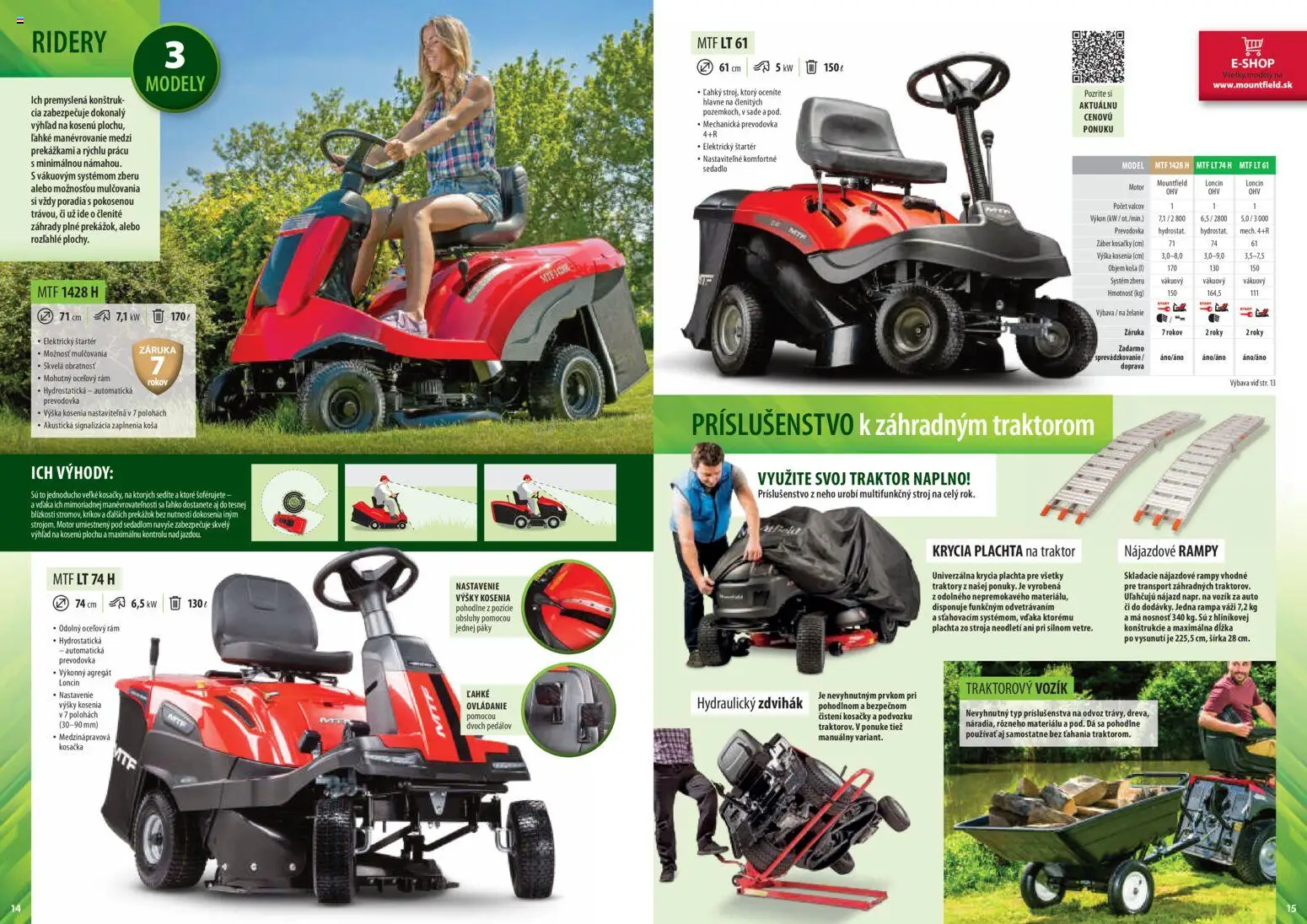 Nové Mountfield akcie – leták je platný od 25.03.2026 | Strana: 8 | Produkty: Plachta, Kosačka, Rám, Kosačky