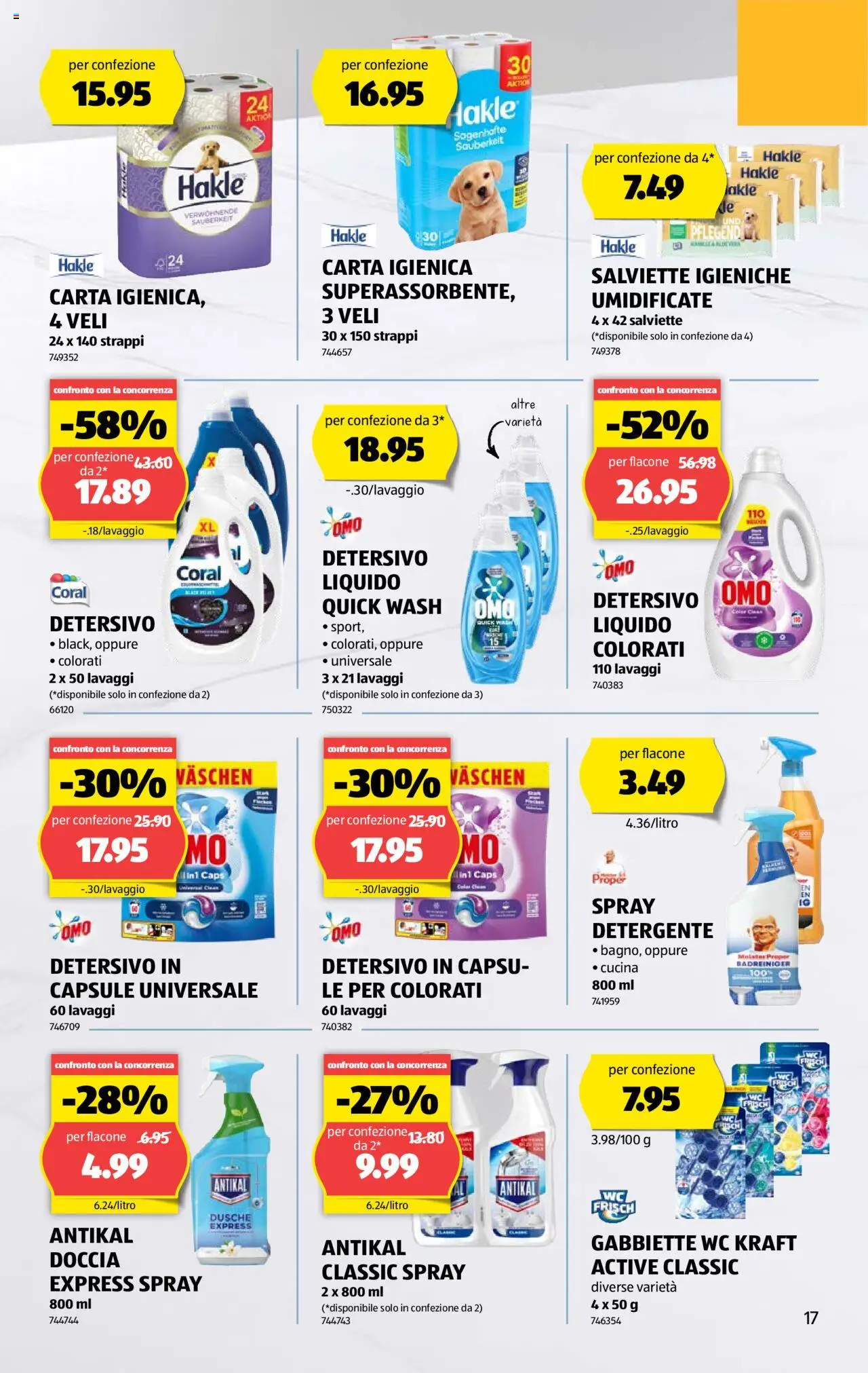 Aldi Volantino ab 14.08.2025 | Seite: 17 | Produkte: Dusche