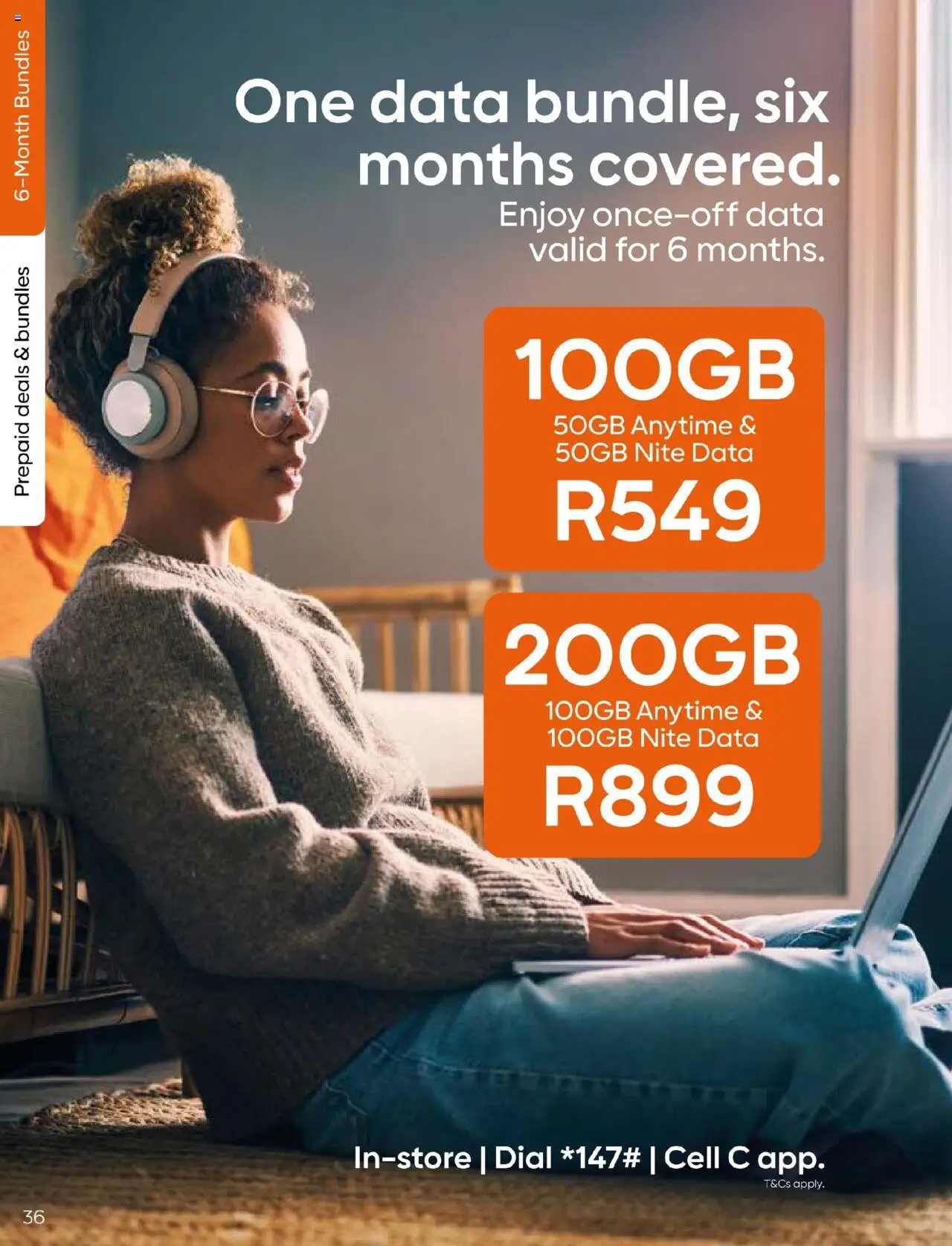 New Cell C catalogue – valid from 16.09.2025 | Page: 36 | Products: Data