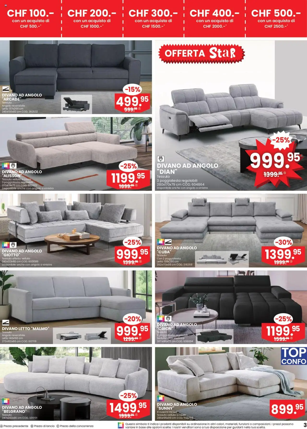 Conforama Aktionen IT ab 23.07.2025 | Seite: 3