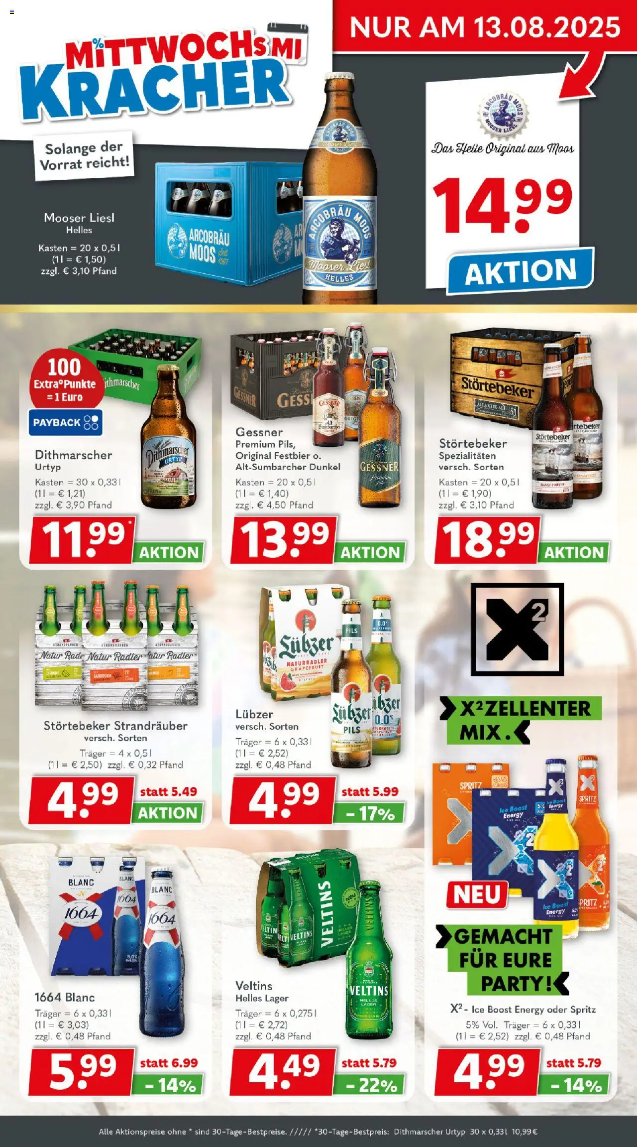 Getränkeland Prospekt 	 - gültig ab dem 04.08.2025 | Seite: 3 | Produkte: Energy, Pils, Lubzer, Veltins