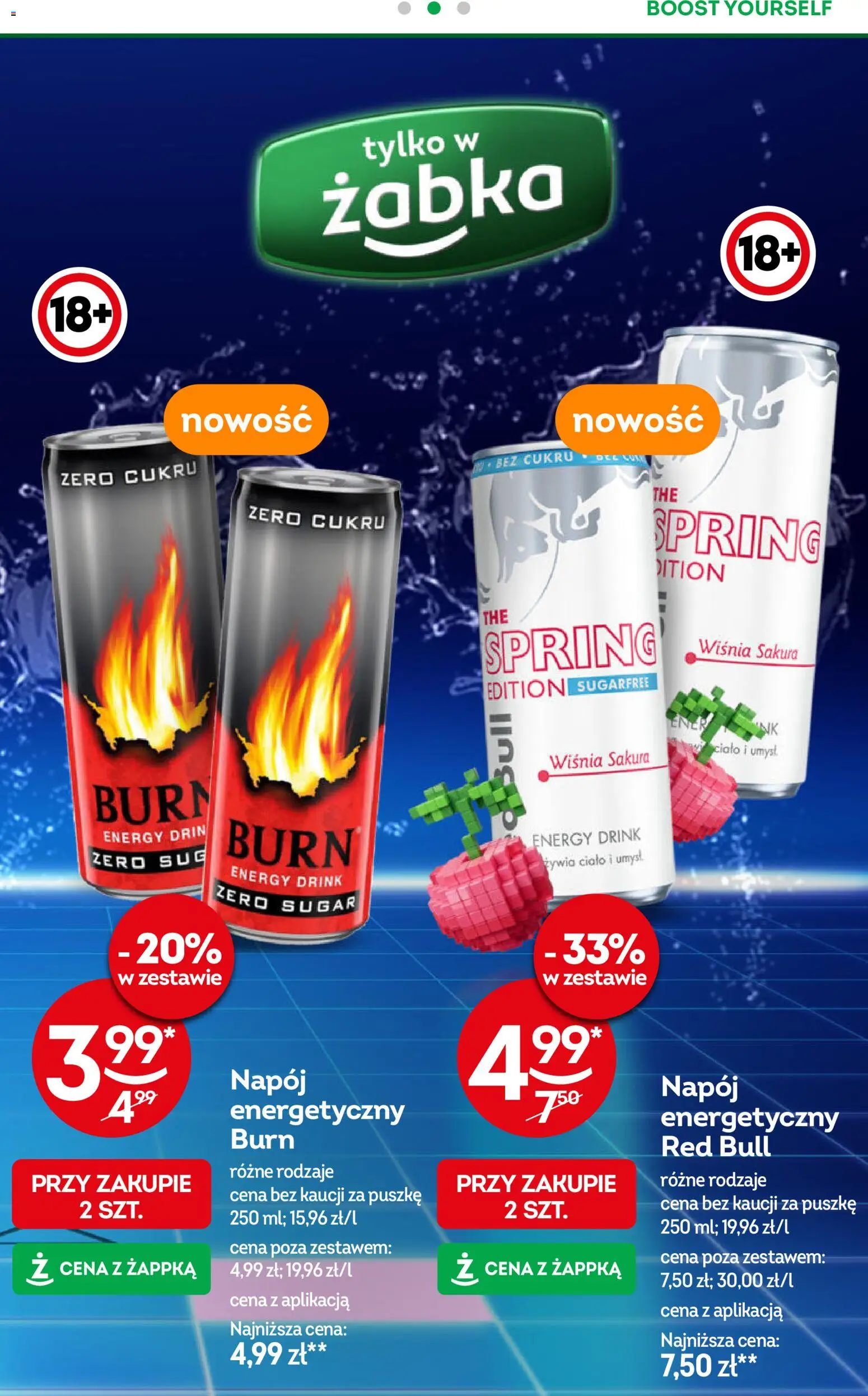 Żabka Gazetka od 25.02.2026 | Strona: 7 | Produkty: Red bull