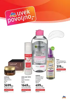 GARNIER SKIN NATURALS micelarna voda za osetljivu kožu lica, micelarna voda za osetljivu kožu lica 400 ml - pregled DM Drogerie kataloga - važi od 01.02.2026 | Strana: 3 | Proizvode: Garnier, Voda, Krema, Micelarna voda