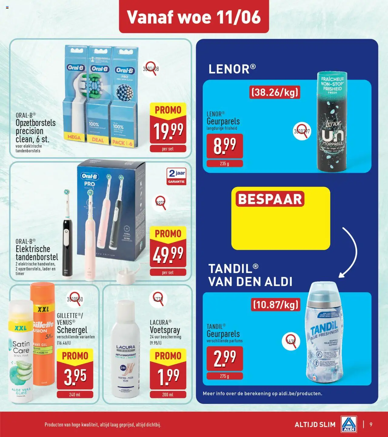  | Pagina: 9 | Producten: Parfums, Elektrische tandenborstel, Gel, Tandenborstel