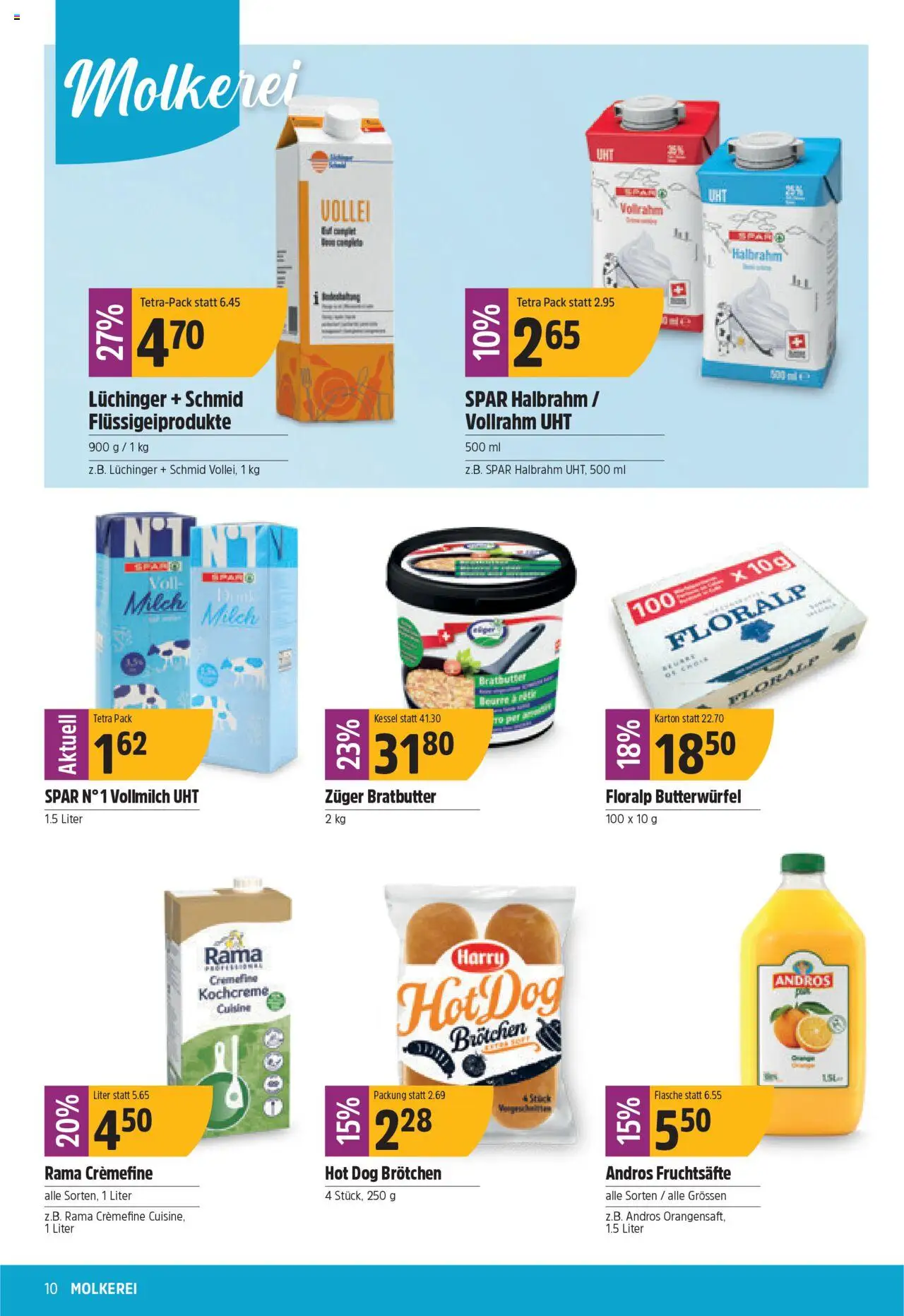 TopCC Aktionen – gültig ab 15.09.2025 | Seite: 10 | Produkte: Milch, Kessel