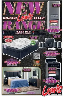 Lewis Stores specials catalogue – valid from 01.10.2025