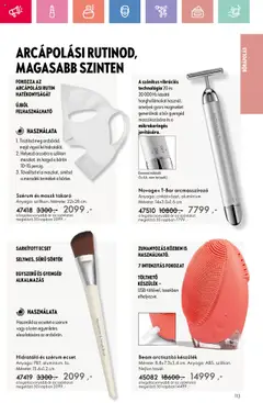 Oriflame akciós ujság - amely érvényes a következő dátumtól: 27.07.2025 | Oldal: 113 | Termékek: Takaró, Arctisztító készülék, Ecset, Bor