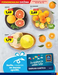 Hofer katalog akcije – veljaven od 13.11.2025 | Stran: 19 | Izdelki: Pomarance, Zelje
