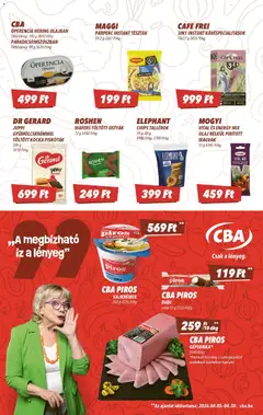 CBA akciós újság - amely érvényes a következő dátumtól: 23.04.2026 | Oldal: 5