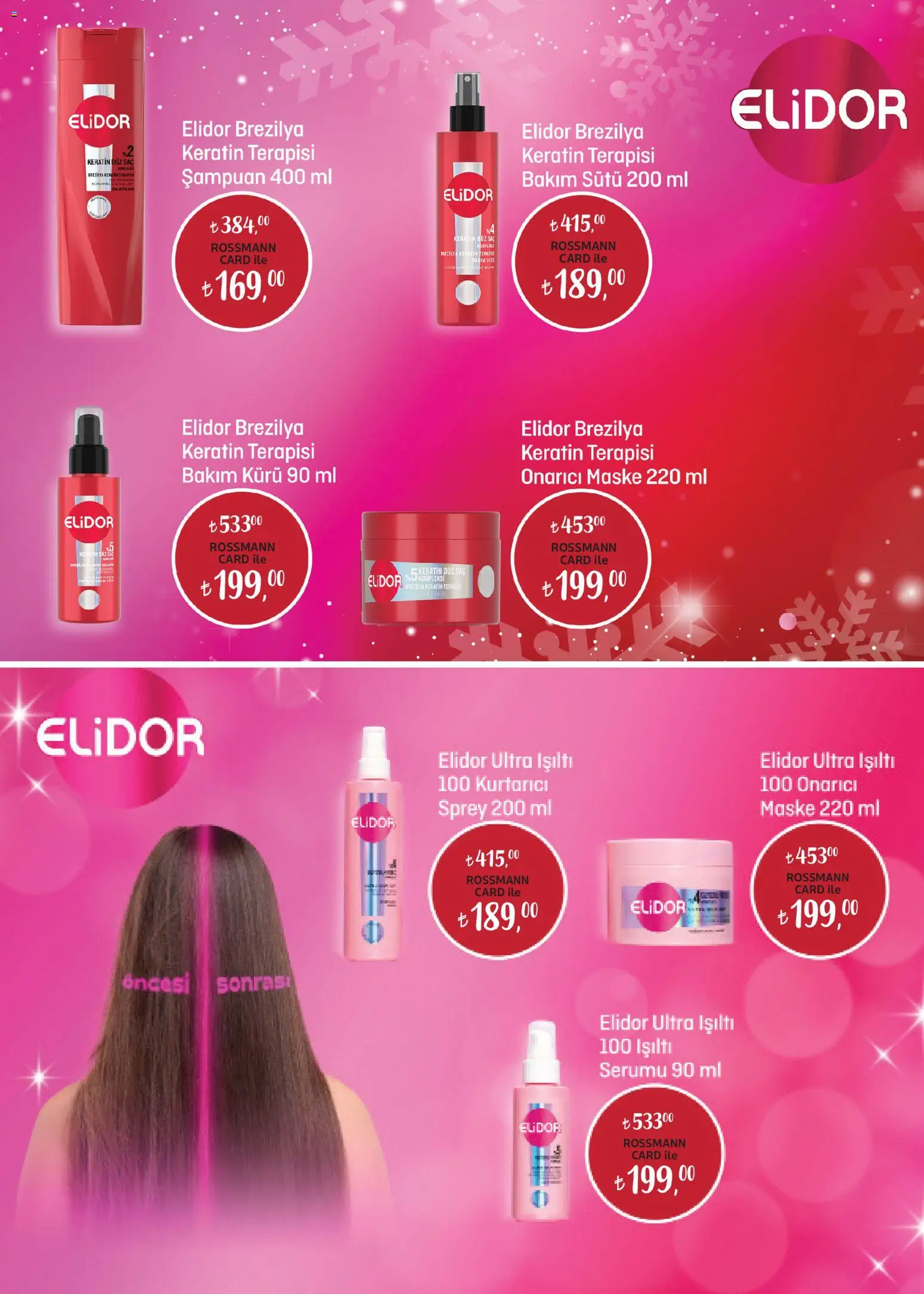 Rossmann Ocak Kişisel Bakım Kataloğu - 02.01.2026 tarihinden itibaren geçerlidir | Sayfa: 8 | Ürünler: Şampuan, Maske