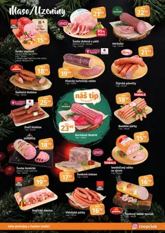 Náhled letáku Trefa leták - COOP TIP TUTY menu od 03.12.2025 | Strana: 2 | Produkty: Vídeňské párky, Anglická slanina, Uzeniny, Slanina