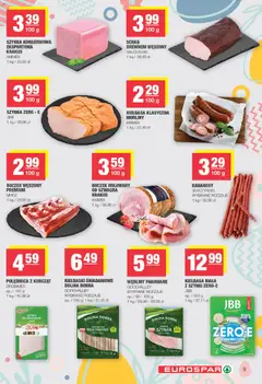 Pogląd oferty "Spar gazetka - Eurospar" - ważna od 23.03.2026 | Strona: 9 | Produkty: Kiełbasa, Schab, Szynka, Boczek wędzony