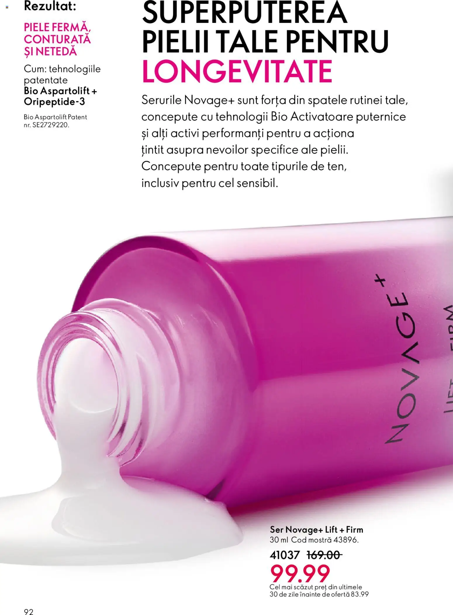 Noul catalog Oriflame – valabil de la 27.05.2026 | Pagină: 92 | Produse: Şerit ödül