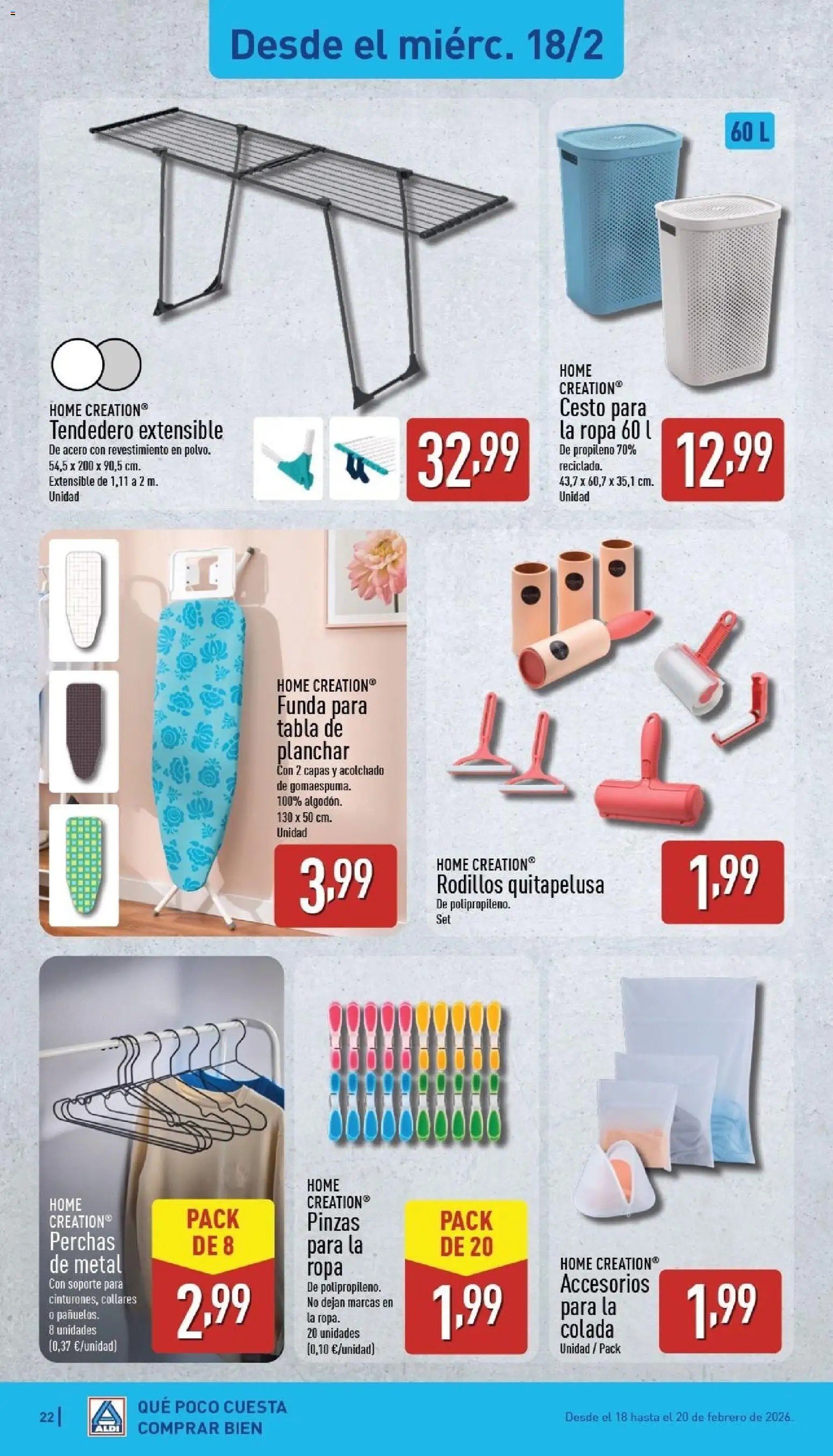 Aldi folleto Canarias │ válido desde el 16.02.2026 | Página: 22