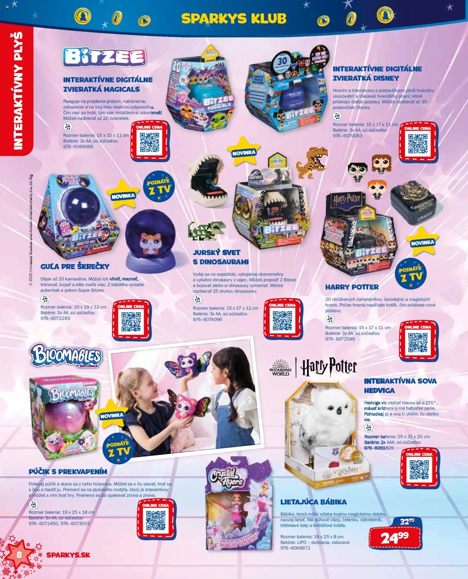 Nové ALLTOYS akcie – leták je platný od 19.11.2025 | Strana: 8 | Produkty: Tv, Šaty