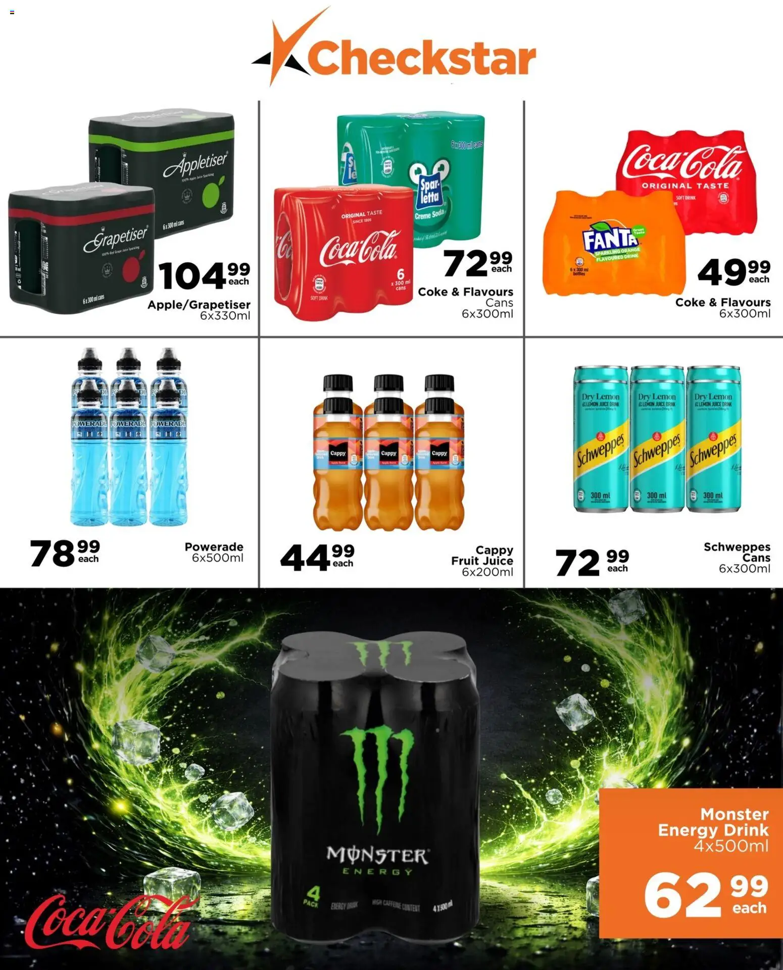 New Check Star catalogue – valid from 22.04.2026 | Page: 5 | Products: Juice, Fanta, Fruit, Lemon