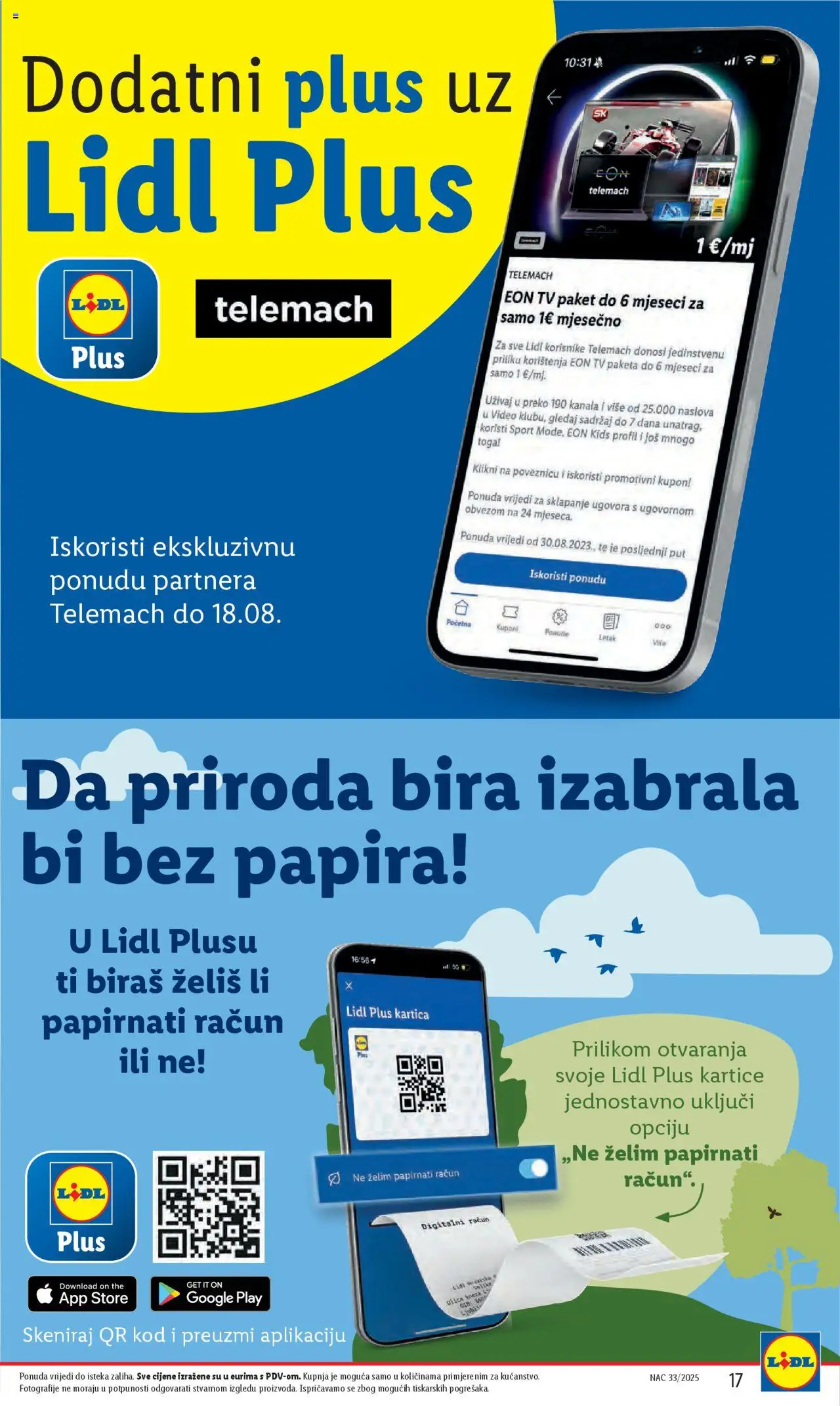 Lidl katalog | vrijedi od 11.08.2025 | Stranica: 17 | Proizvodi: Tv, Video