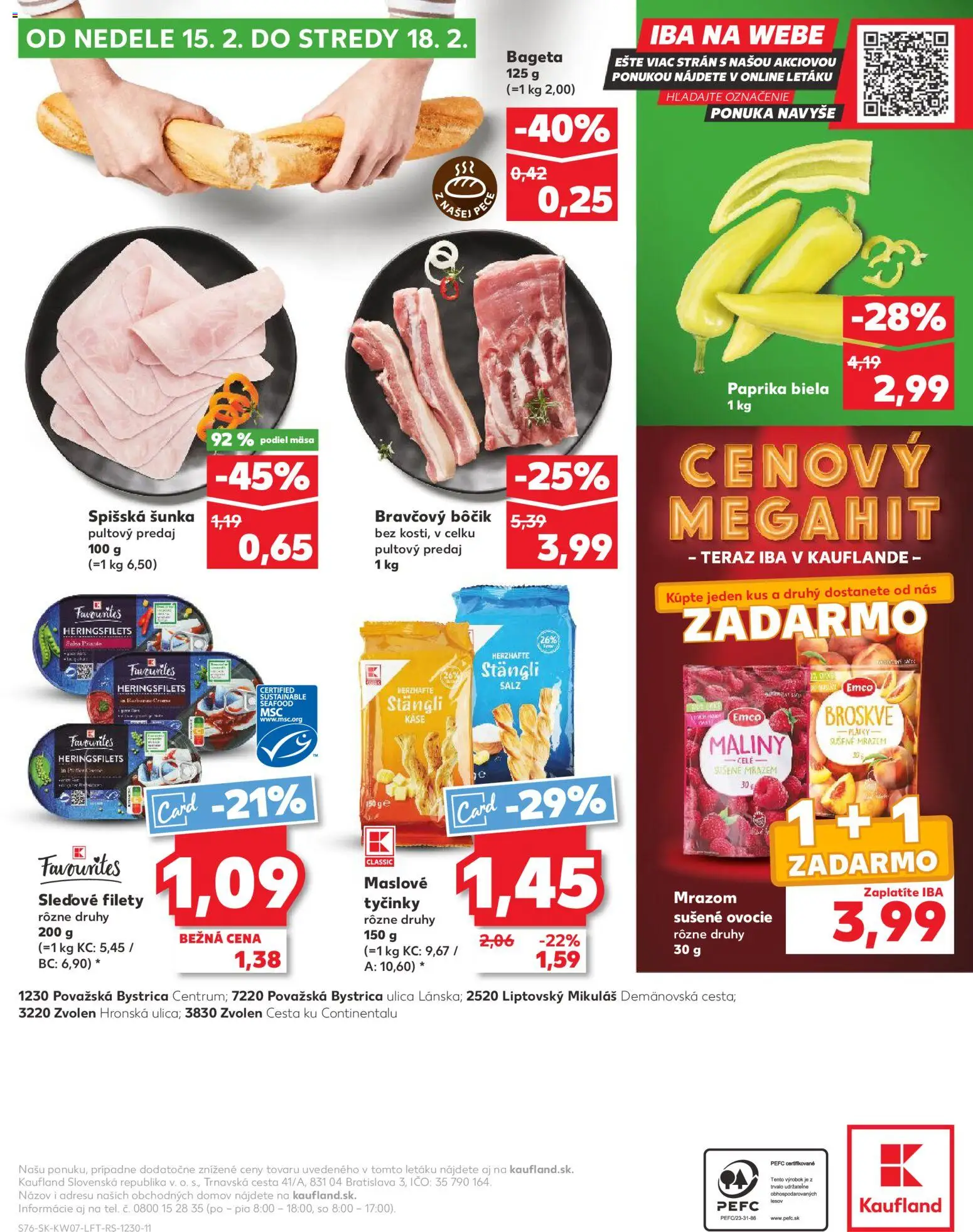 Nové Kaufland akcie – leták je platný od 12.02.2026 | Strana: 76