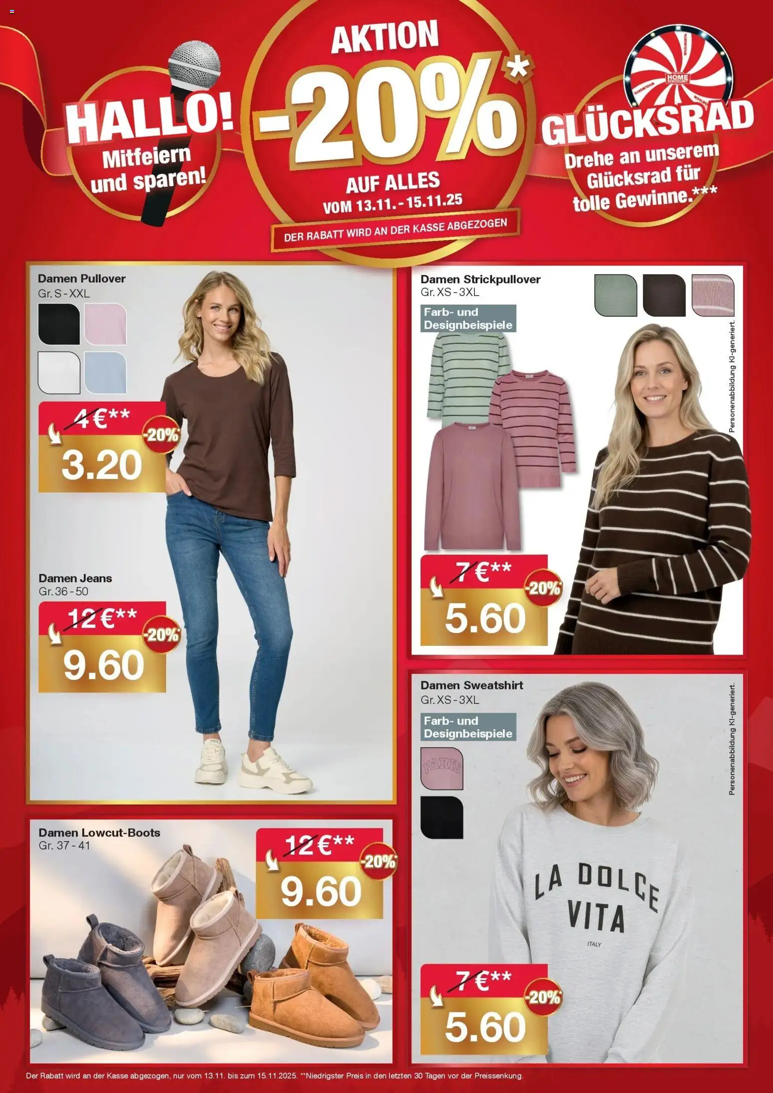 Woolworth - Servus Wien! gültig ab 13.11.2025 | Seite: 2 | Produkte: Pullover, Jeans
