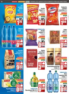 COOP Jednota leták platný od 06.11.2025 | Strana: 10 | Produkty: Čaj, Magnesia, Voda, Zrnková káva