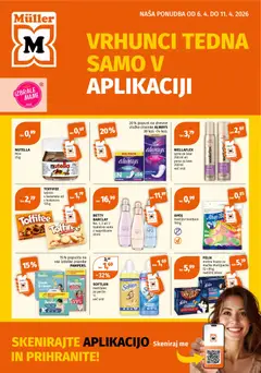 Müller katalog akcije – veljaven od 06.04.2026