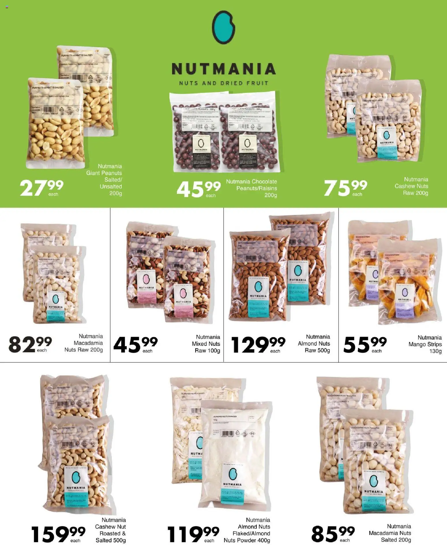 New Save catalogue – valid from 29.12.2025 | Page: 27 | Products: Chocolate, Nuts, Peanuts, Mango