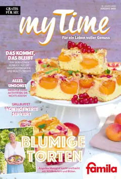 Famila Nordwest - myTime August 2025 gültig ab dem 01.08.2025