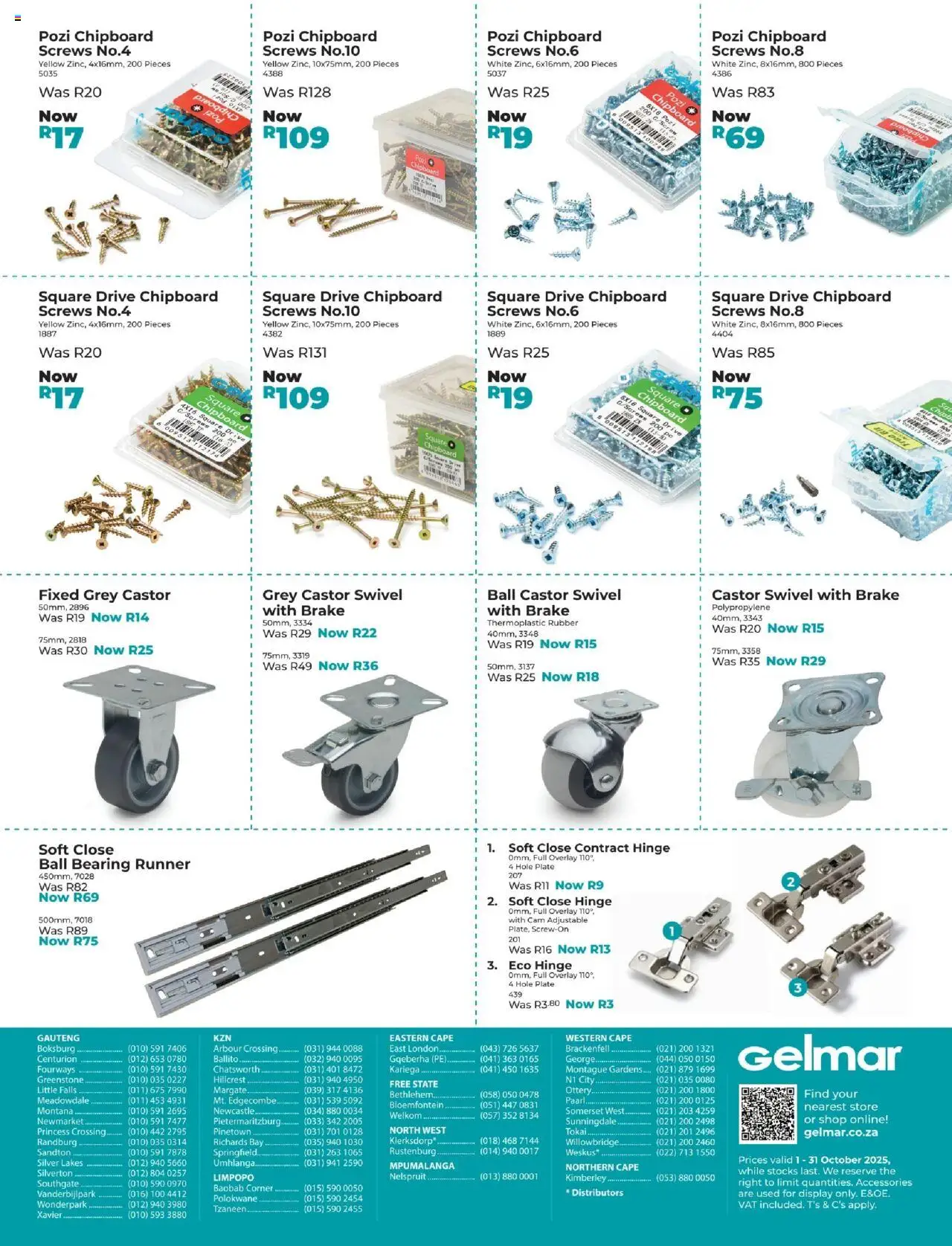 New Gelmar catalogue – valid from 01.10.2025 | Page: 8 | Products: PC, Plate