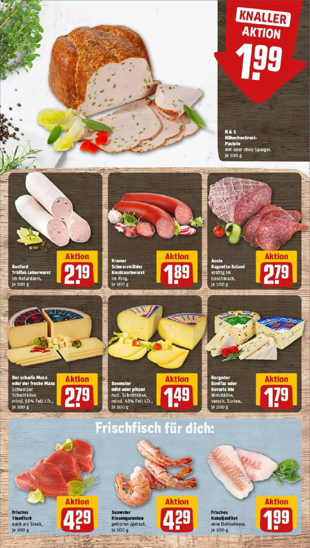 Rewe prospekt Erkrath	 - gültig ab dem 24.08.2025 | Seite: 11 | Produkte: Thunfisch, Salami