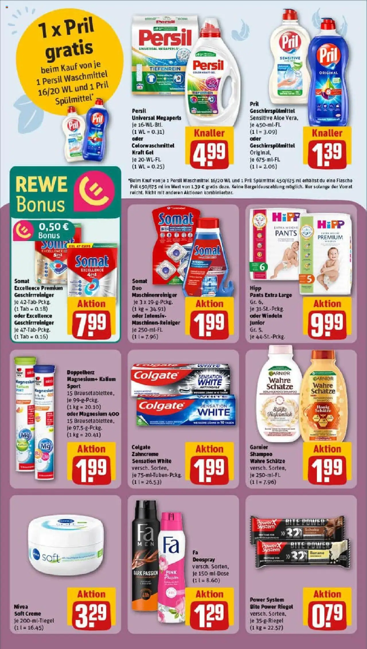 Rewe prospekt Duisburg / Bergheim	 - gültig ab dem 22.06.2025 | Seite: 22 | Produkte: Energy, Creme, Geschirrspülmittel, Deospray