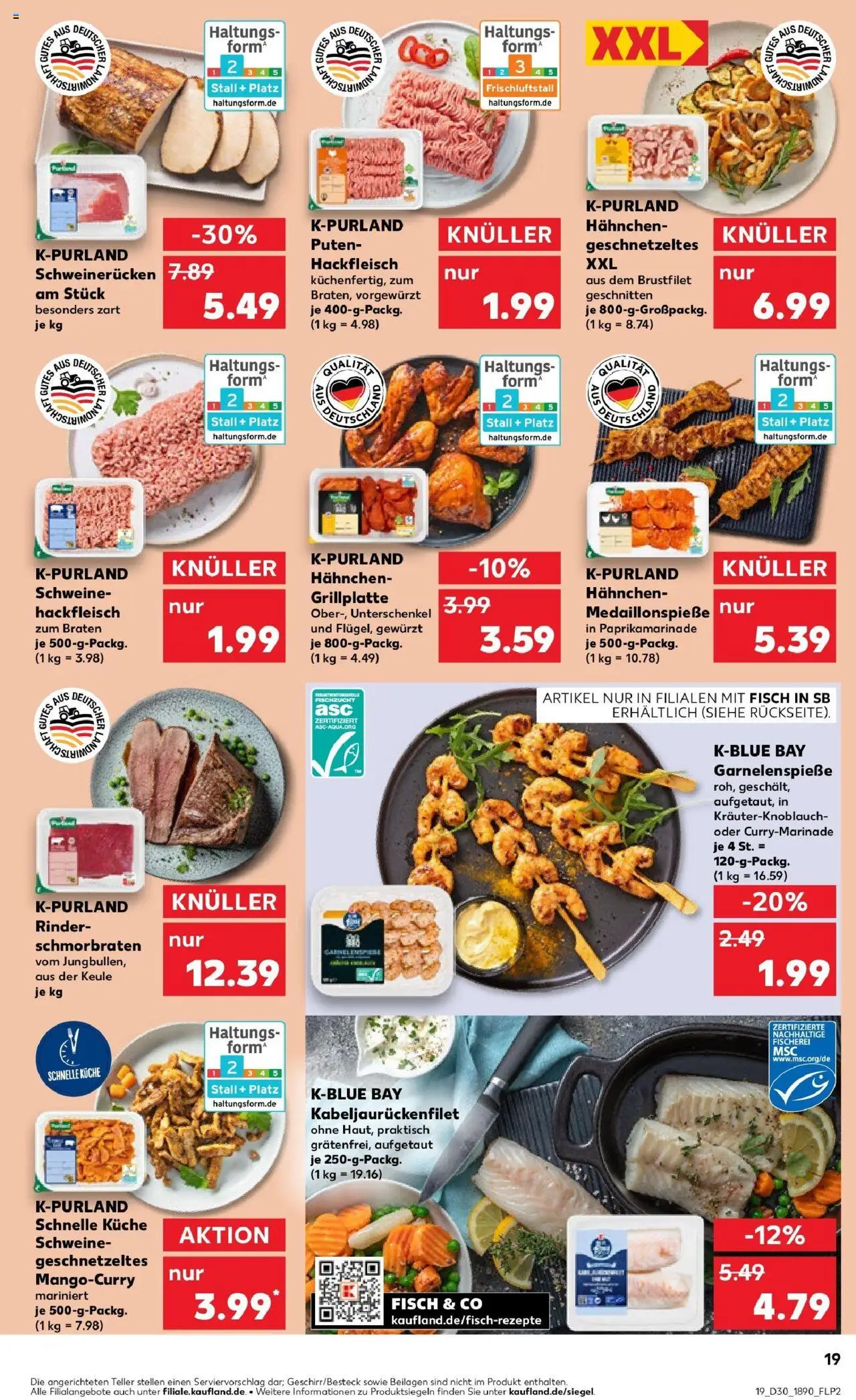 Kaufland prospekt Grünstadt	 - gültig ab dem 27.07.2025 | Seite: 34 | Produkte: Grill, Hahnchen, Küche, Fisch