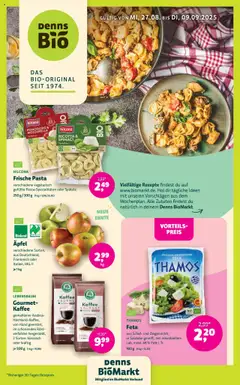 Denns BioMarkt Angebote gültig ab dem 27.08.2025