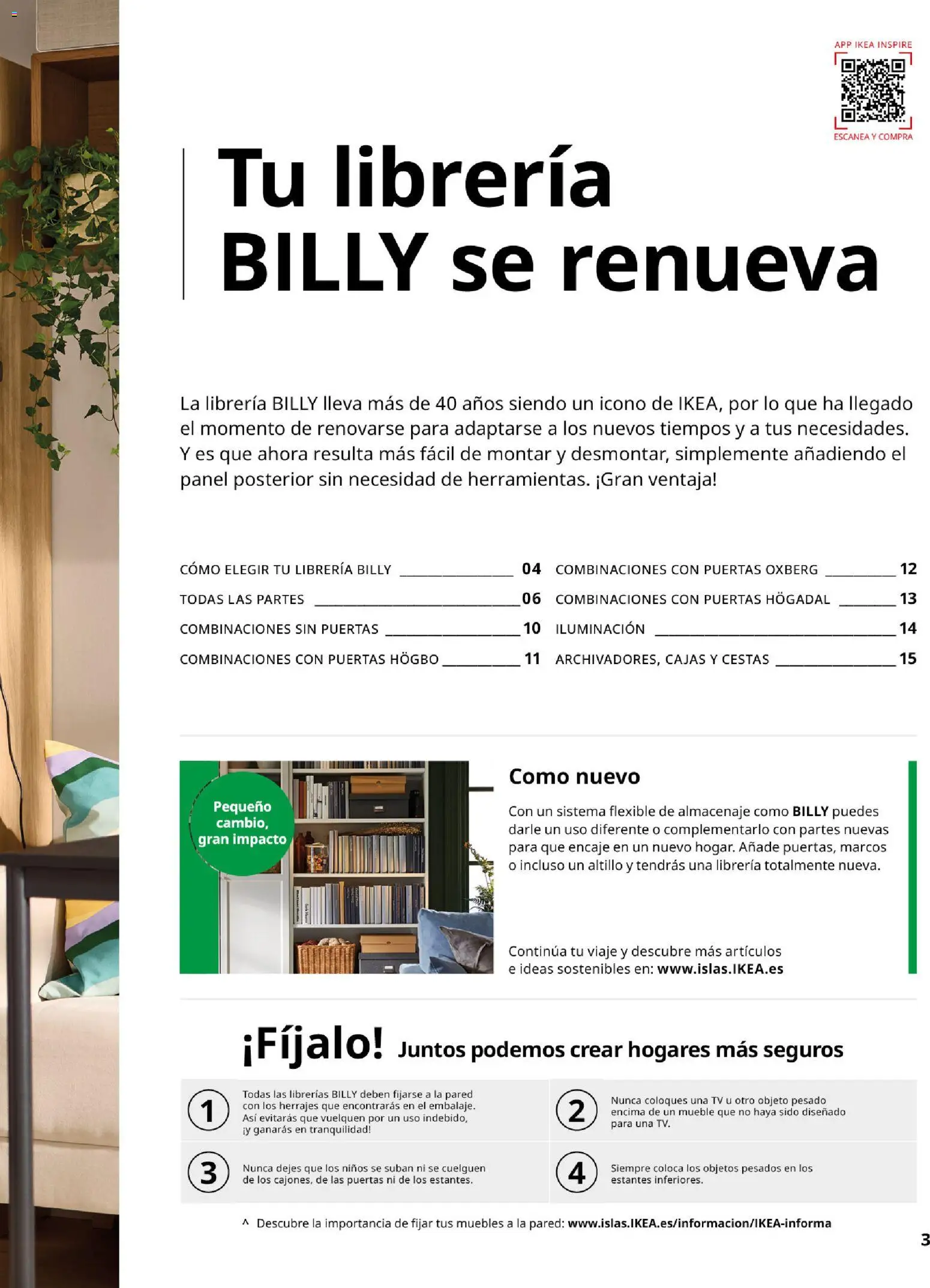 Catálogo IKEA Bily │ válido desde el 01.02.2026 | Página: 3 | Productos: Muebles, Galette de chaise, Almacenaje