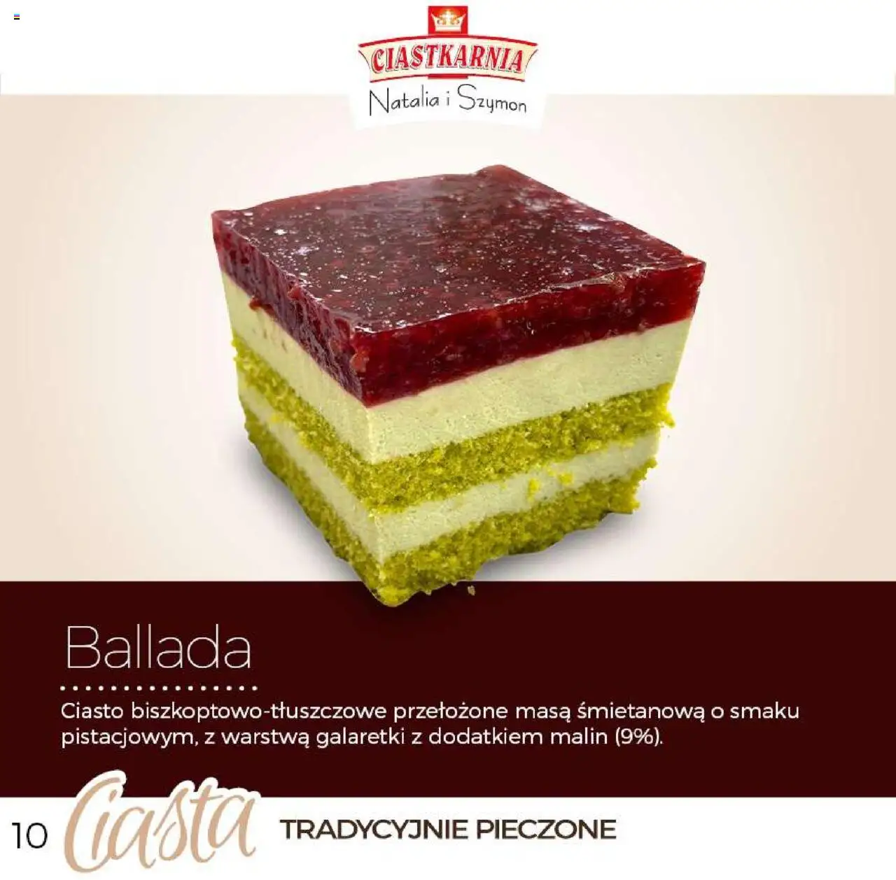 Topaz Gazetka - Ciast od 04.06.2025 | Strona: 10 | Produkty: Galaretki, Ciasto