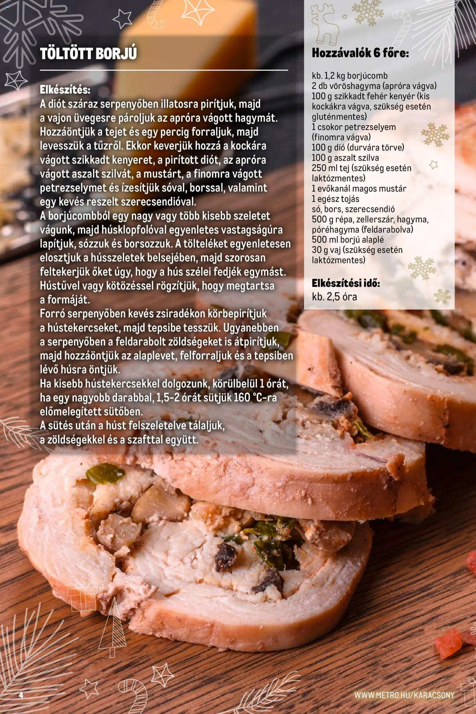 Metro akciós ujság - amely érvényes a következő dátumtól: 01.12.2025 | Oldal: 4 | Termékek: Tej, Kenyér, Gluténmentes, Óra