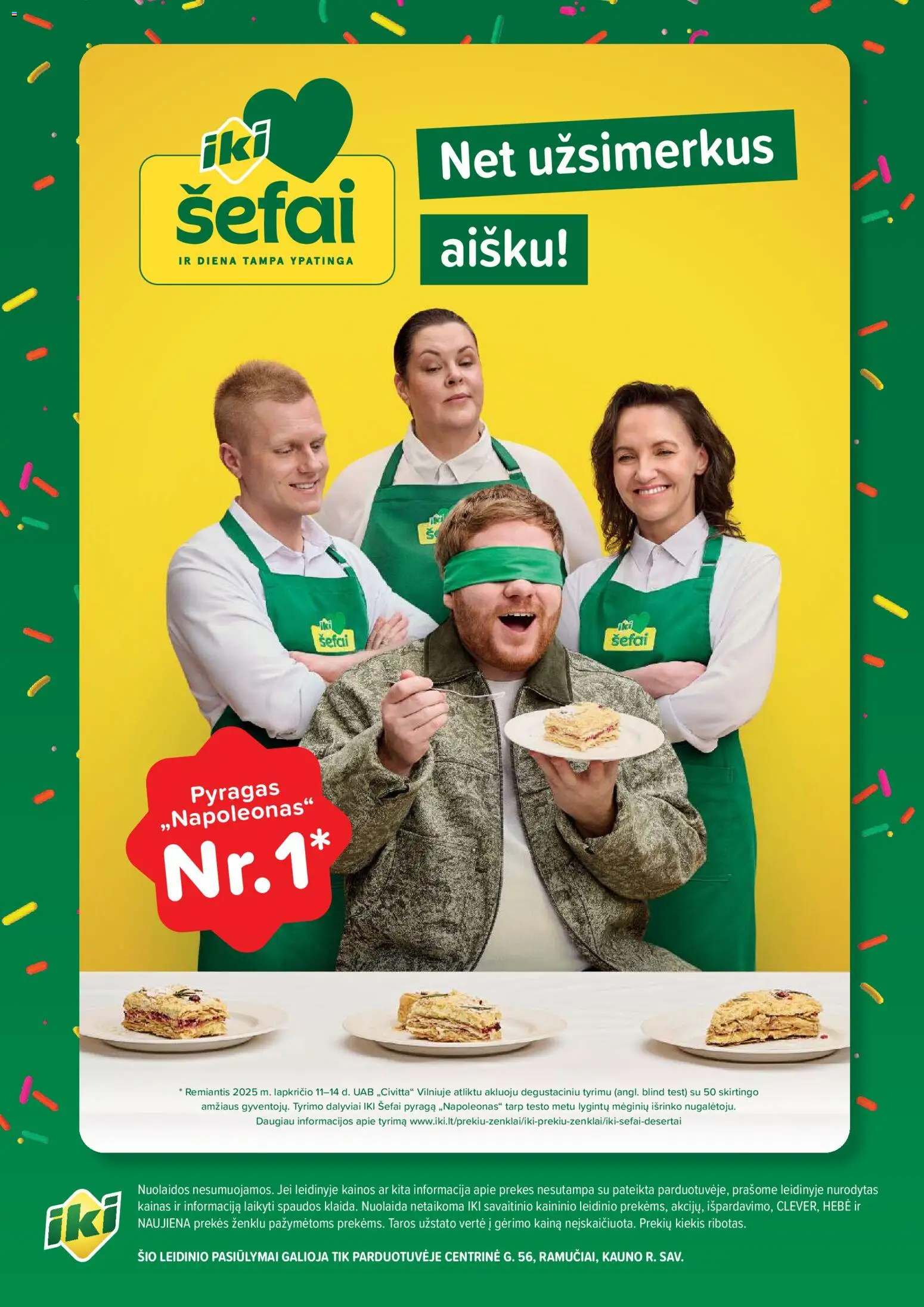 IKI akcijos nuo 06.03.2026 | Puslapis: 4 | Prekių: Pyragas