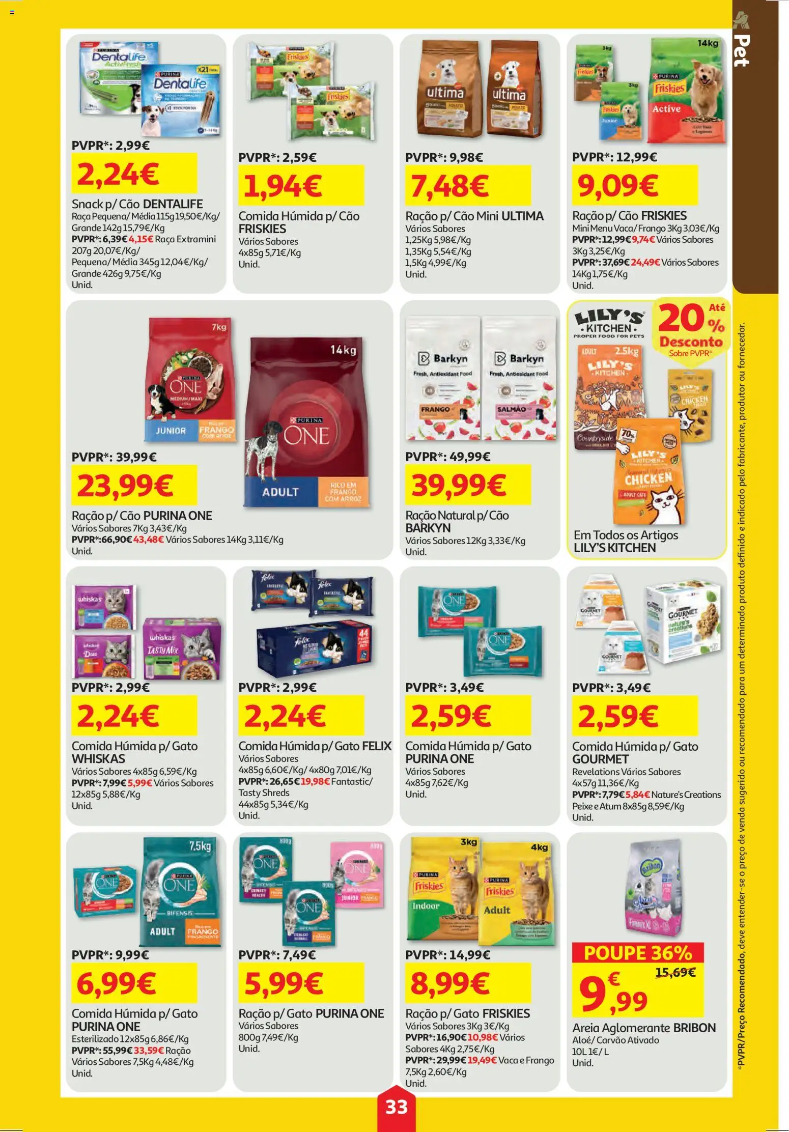 Auchan folheto │ válido de 30.04.2026 | Página: 33 | Produtos: Atum, Areia, Salmão, Arroz