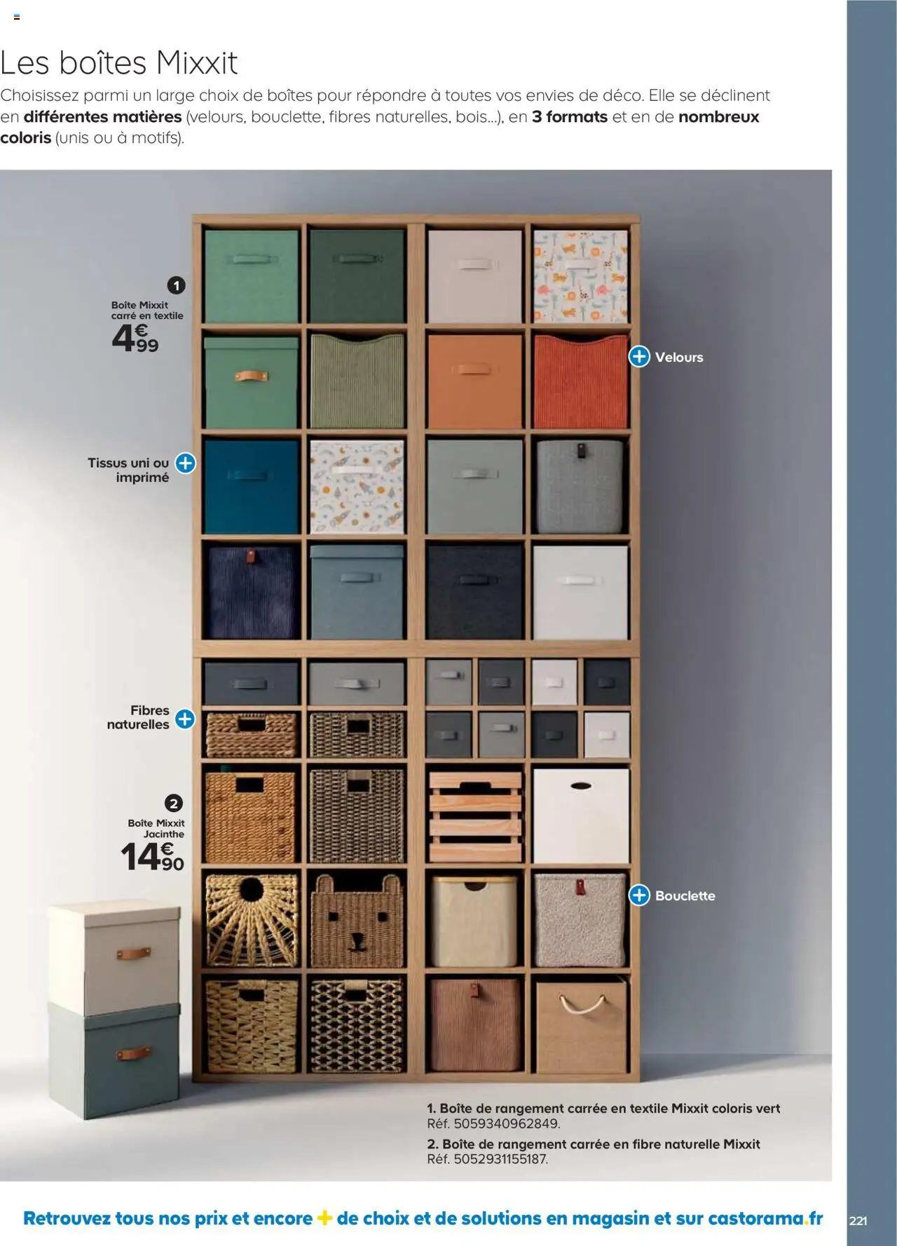 {H1} | Page: 221 | Produits: Boîte de rangement