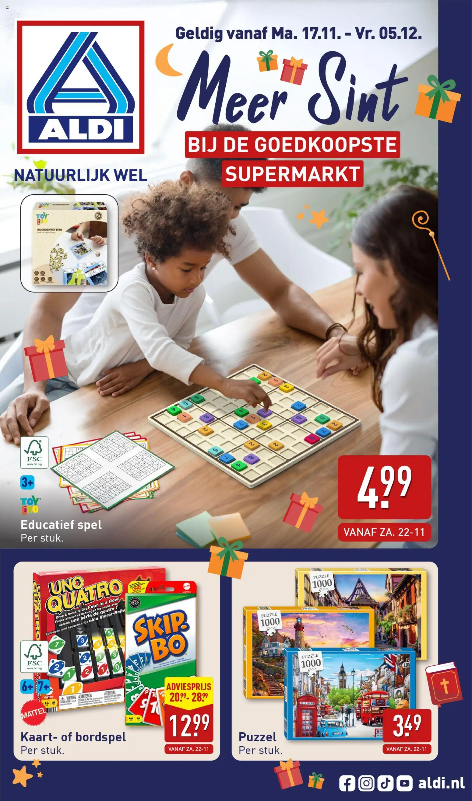 {H1} | Pagina: 1 | Producten: Puzzel, Kaart, Spel