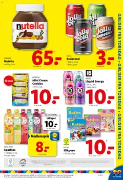 Lidl Tilbudsavis gyldig fra 31.07.2025 | Side: 3 | Produkter: Fisk, Hylde, Sodavand, Nutella