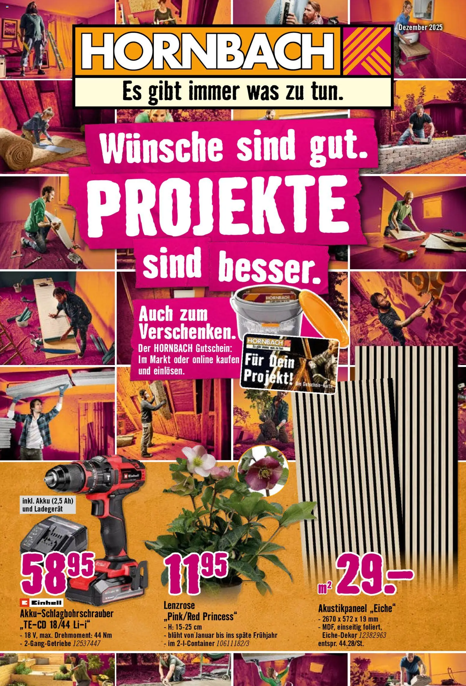 Hornbach Prospekt 	 – gültig ab 28.11.2025 | Seite: 1 | Produkte: Ladegerät